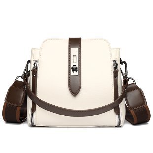 Sac seau en cuir souple