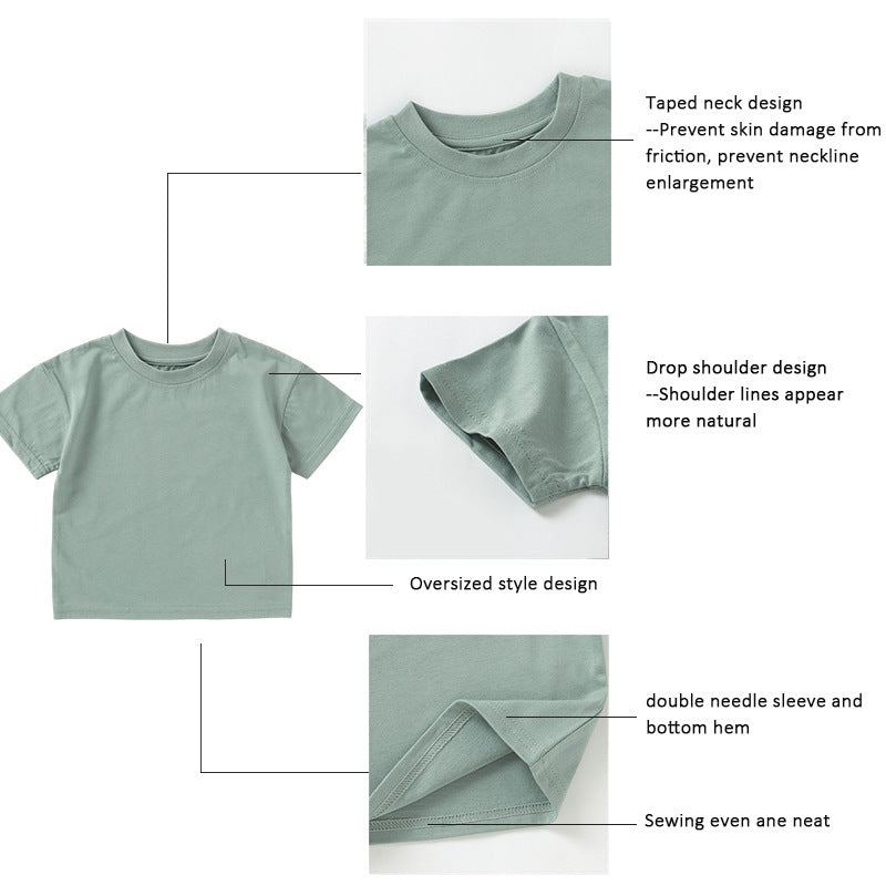 Baby Organic Cotton Shorts Suit
