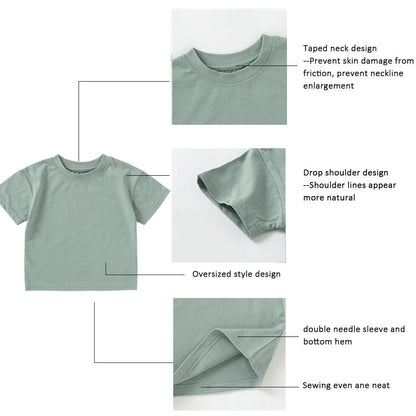 Baby Organic Cotton Shorts Suit