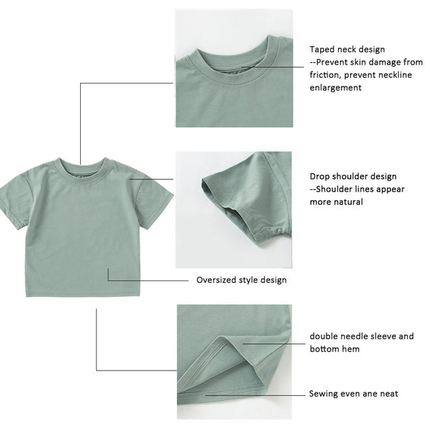 Baby Organic Cotton Shorts Suit - Stuffs & Savers