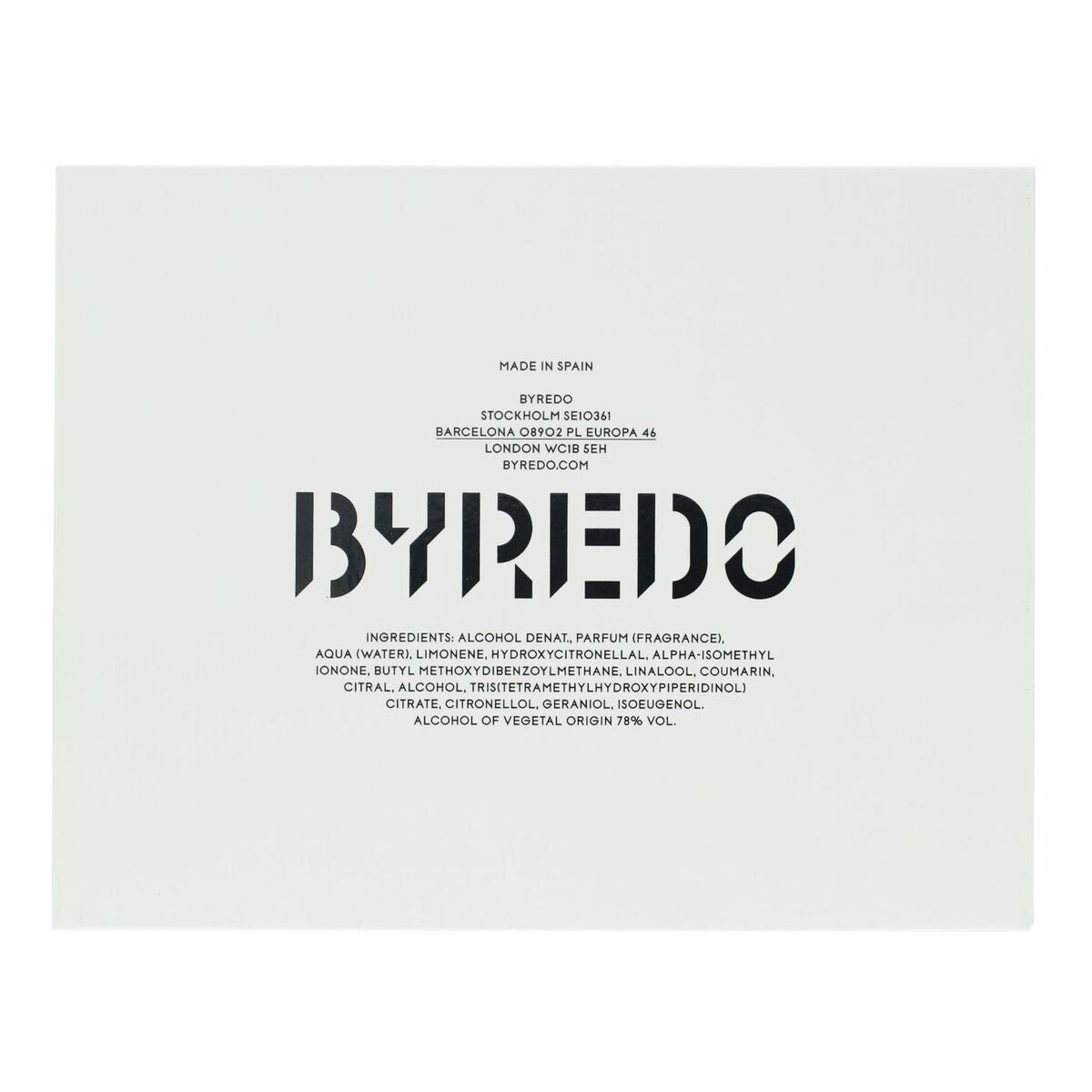 Unisex Perfume Byredo BAL D'AFRIQUE EDP 100 ml