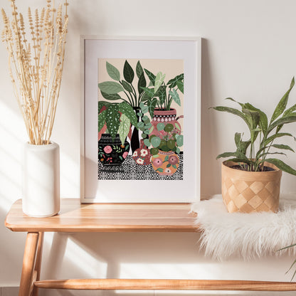 BOHO VASES COLLECTION PRINT