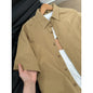 Men's Pure Cotton Workwear Short-Sleeve Shirt