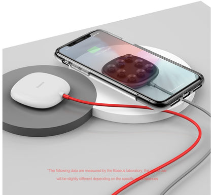 Wireless Fast Charger - Android Compatible Sucker Mount