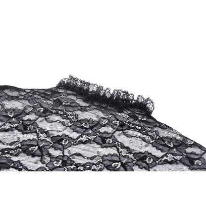 Dark in Love Belladonna Lace Bell Sleeve Goth Shrug