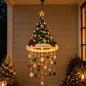 Lighted Santa Hat Hanging Chandelier