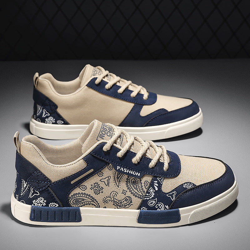 Small niche design canvas shoes