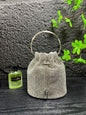 Diamond bucket bag for women