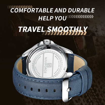 NAVIFORCE Quartz Watches Leather