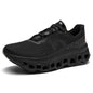 Breathable Mesh Running Shoes for Men with Shock Absorption and Flyknit Upper - Athletic Sneakers