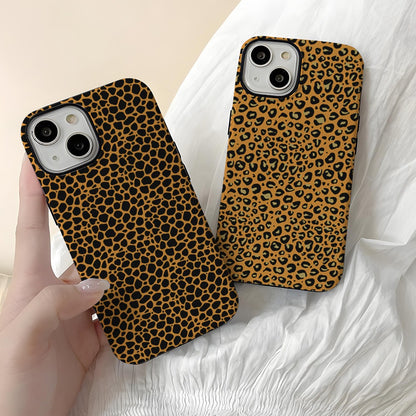 Leopard print phone case