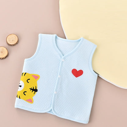 Baby Pure Cotton Vest Warm Waistcoat