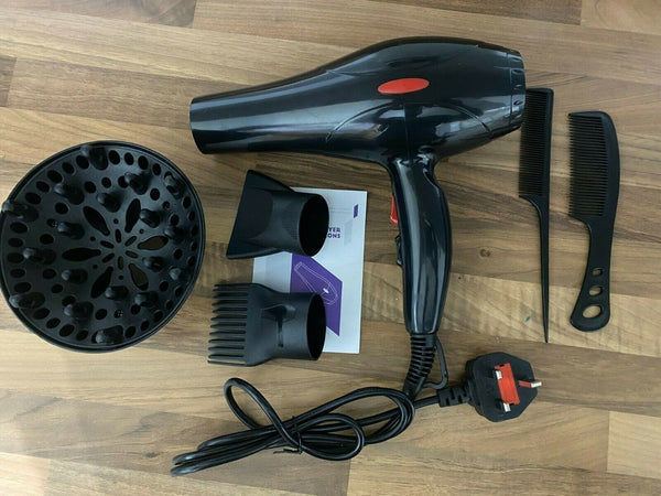 2200W Hair Dryer with Concentrator Nozzle