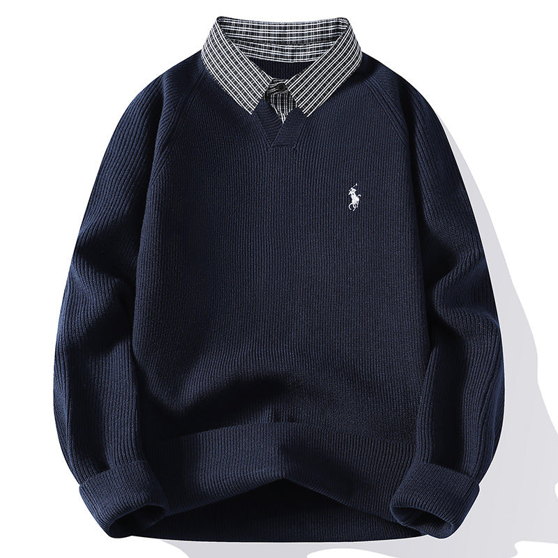 Layered Knit Sweater