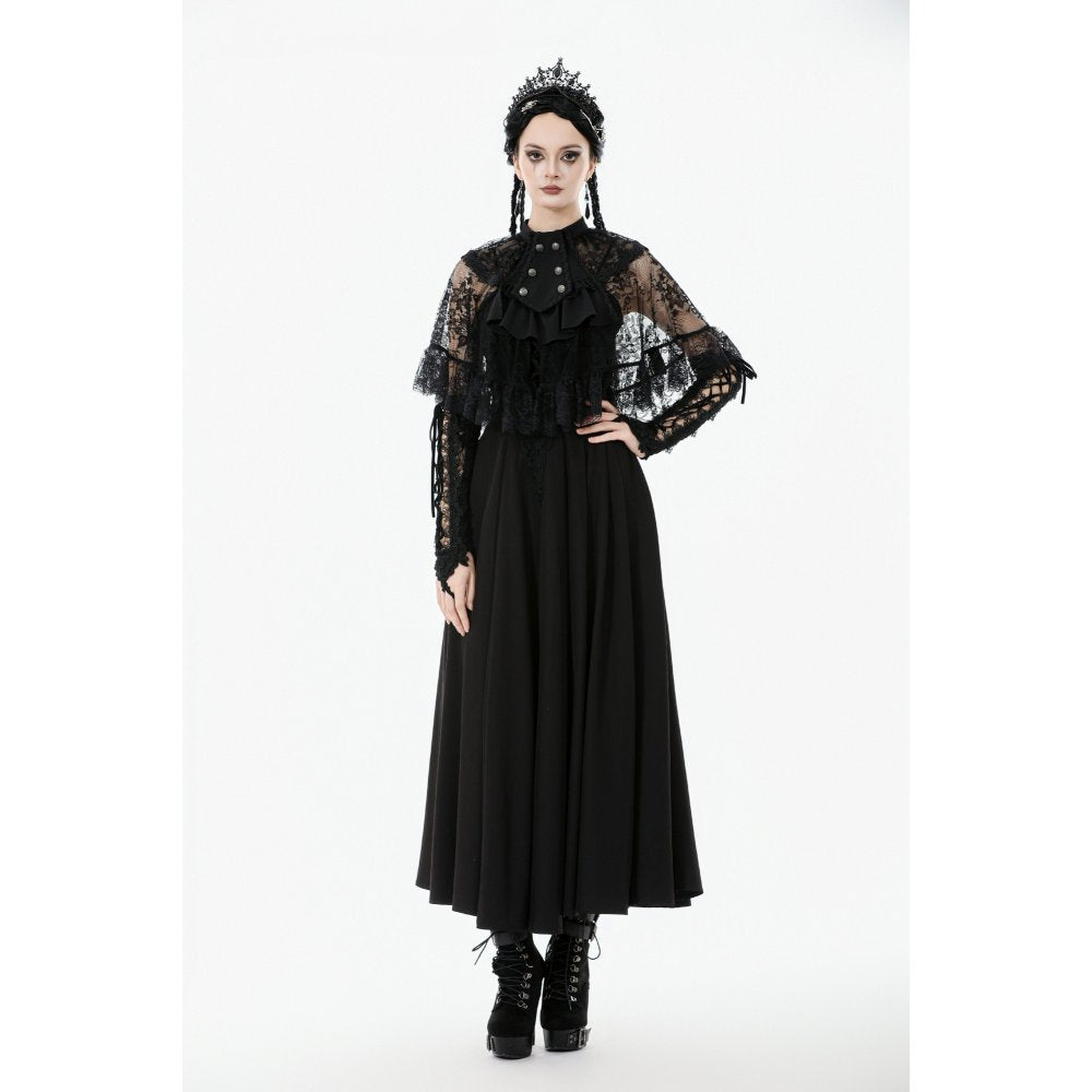 Capelet dentelle à volants Bellatrix Dark in Love