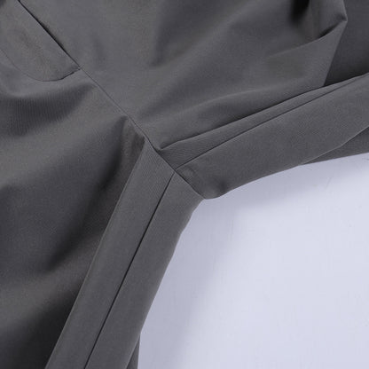 Knitted High Waist Loose Trousers