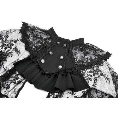 Capelet dentelle à volants Bellatrix Dark in Love