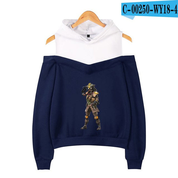 Apex Legends Off-Shoulder Hoodie