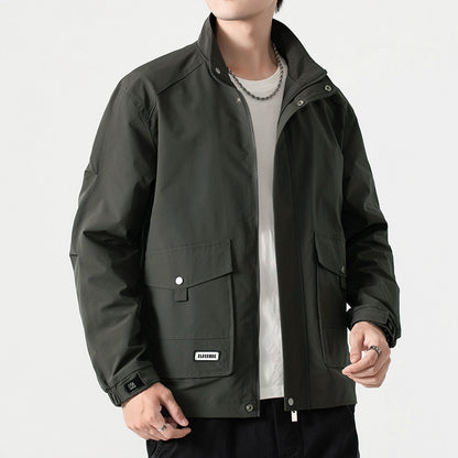 Fashion Brand Men's loose Coat
