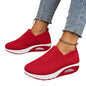Women's Air Cushion Sneakers - Breathable Fly-Woven