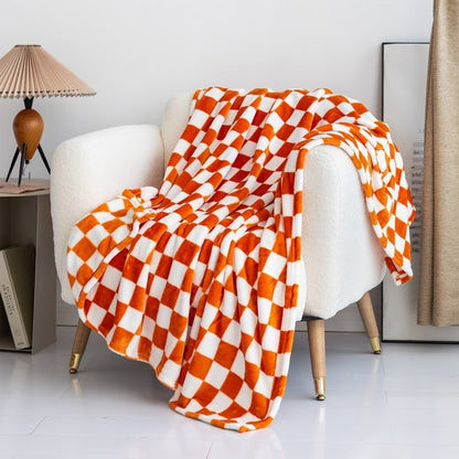 Flannel Blanket Printed Coral Fleece Bed Sheet