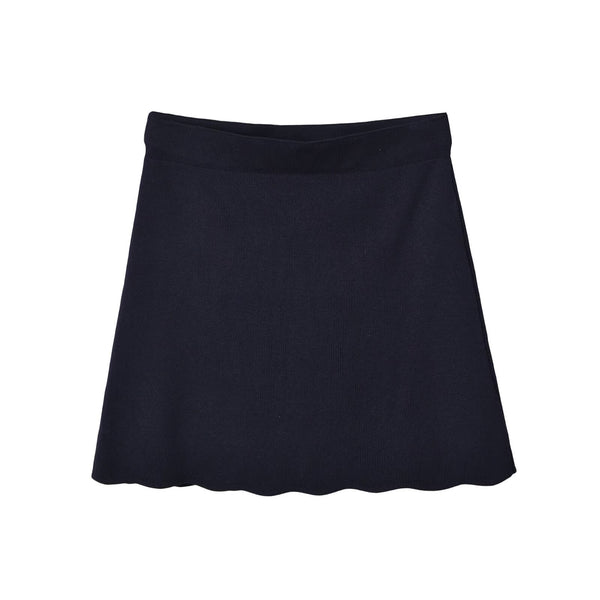 knitted jacket+short skirt set