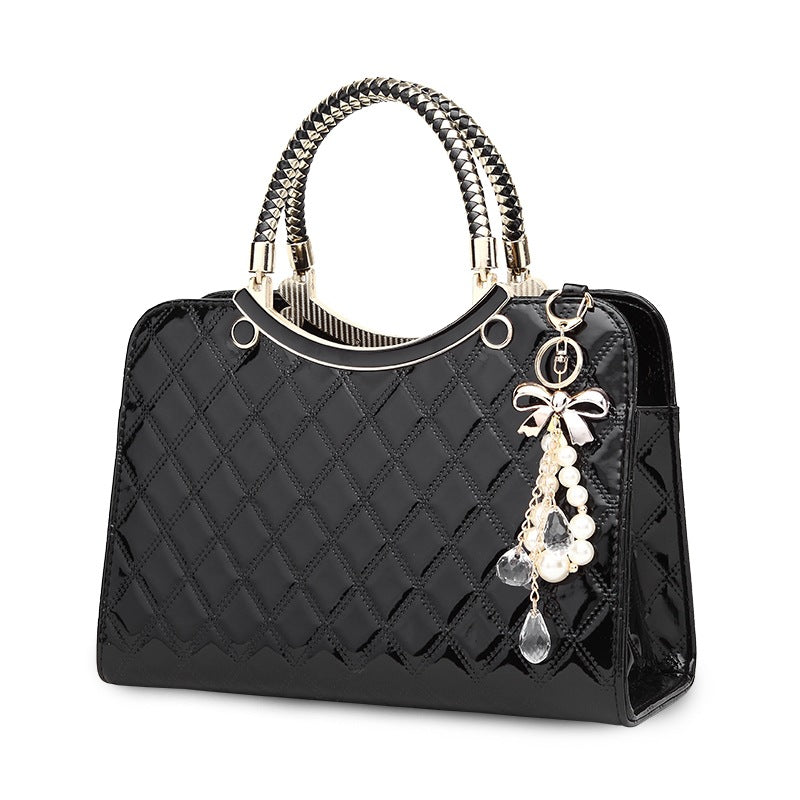 Lingge Shoulder Bags Women Handbags Messenger Bag