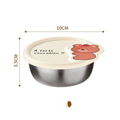 Camping Picnic Cartoon Portable Sauce Packing Seasoning Dish