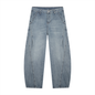 Men's Vintage Wash Barrel Leg Jeans 260GSM