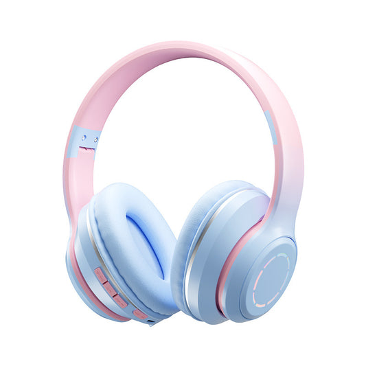Gradient Foldable Bluetooth Headphones - Over-Ear