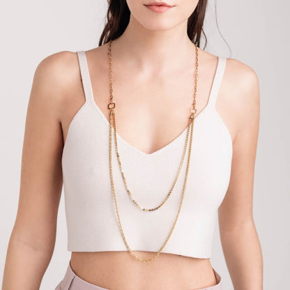 Ladies' Necklace Breil TJ3004 Golden