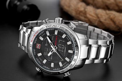 NAVIFORCE Men's Luminous Electronic Watch