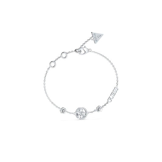 Ladies' Bracelet Guess JUBB05039JWRHS Silver
