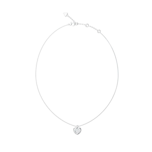 Ladies' Necklace Guess JUBN05463JWRHT-U Silver