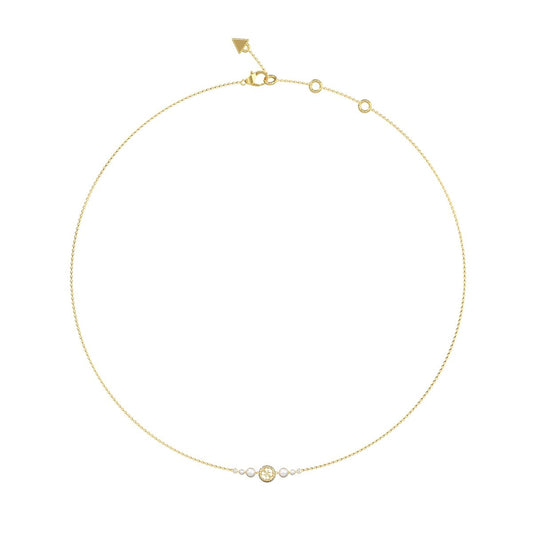Ladies' Necklace Guess JUBN05519JWYGT-U Golden