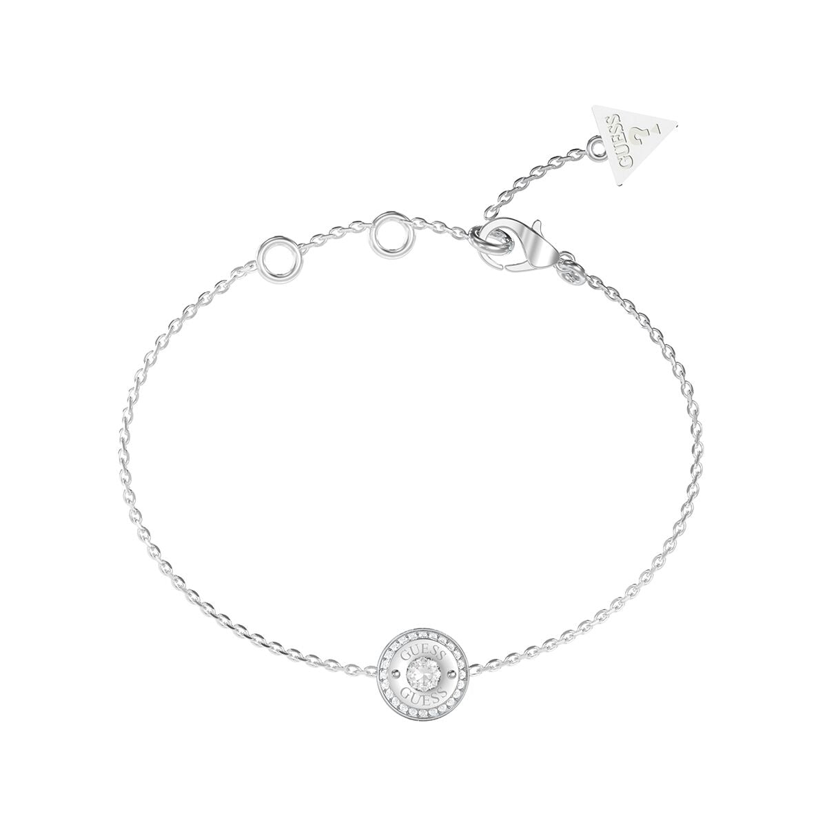 Ladies' Bracelet Guess JUBB05555JWRHS Silver
