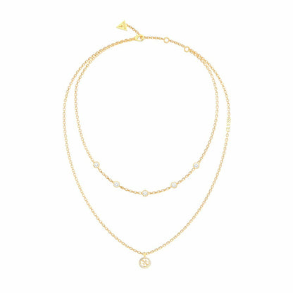 Ladies' Necklace Guess JUBN02140JWYGT-U 45 cm