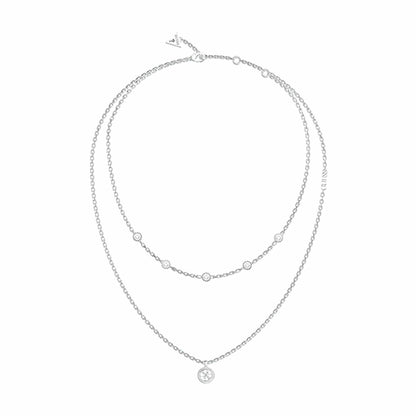 Ladies' Necklace Guess JUBN02140JWRHT-U 45 cm