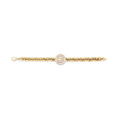 Ladies' Bracelet Guess JUBB03010JWYGS 22 cm