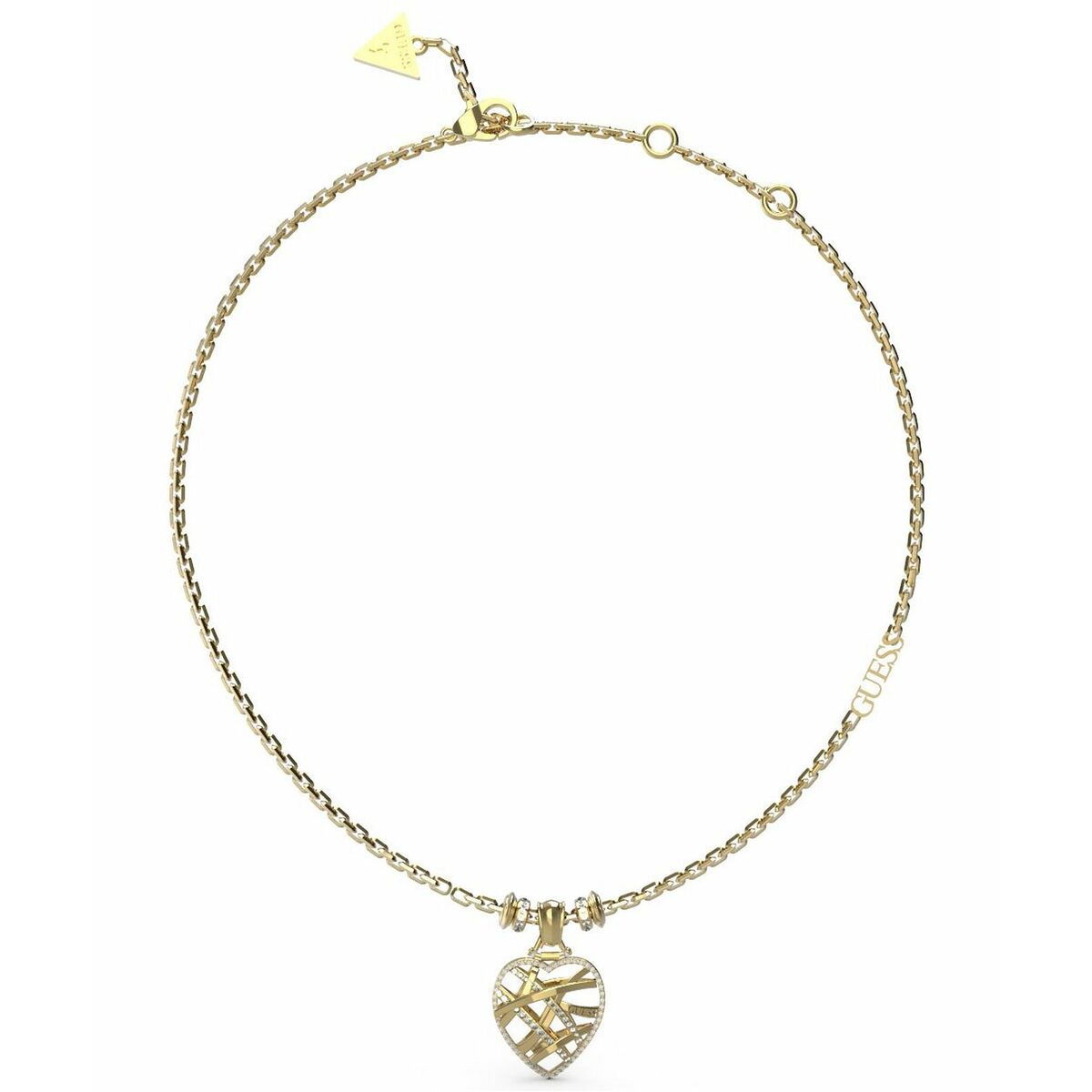 Ladies' Necklace Guess JUBN03099JWYGT-U 45 cm