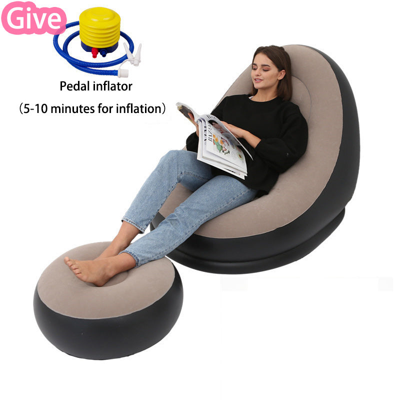 Bean Bag with Inflatable Folding Sofa - Stuffs & Savers