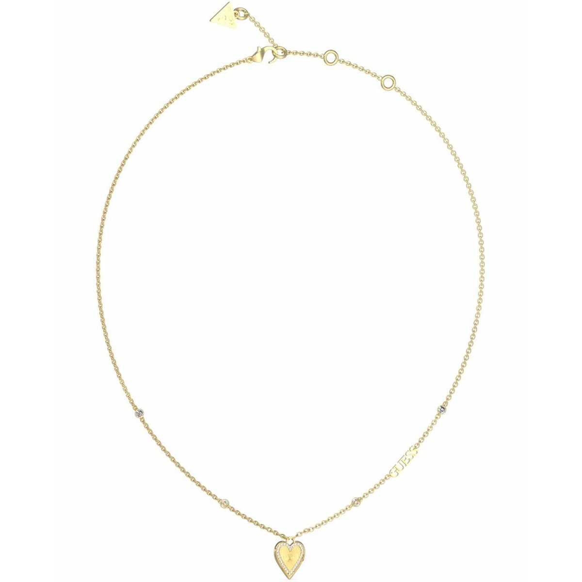 Ladies' Necklace Guess JUBN03241JWYGT-U 45 cm