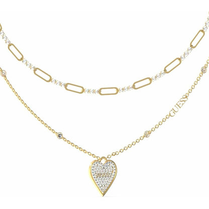 Ladies' Necklace Guess JUBN03244JWYGT-U 55 cm