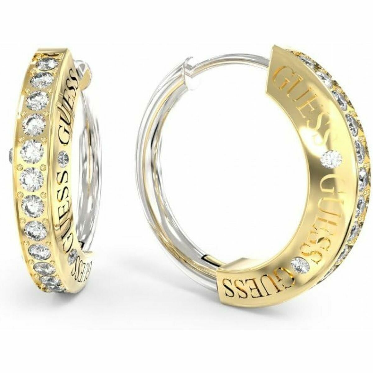 Ladies' Earrings Guess JUBE03253JWRHYGT-U 1 cm