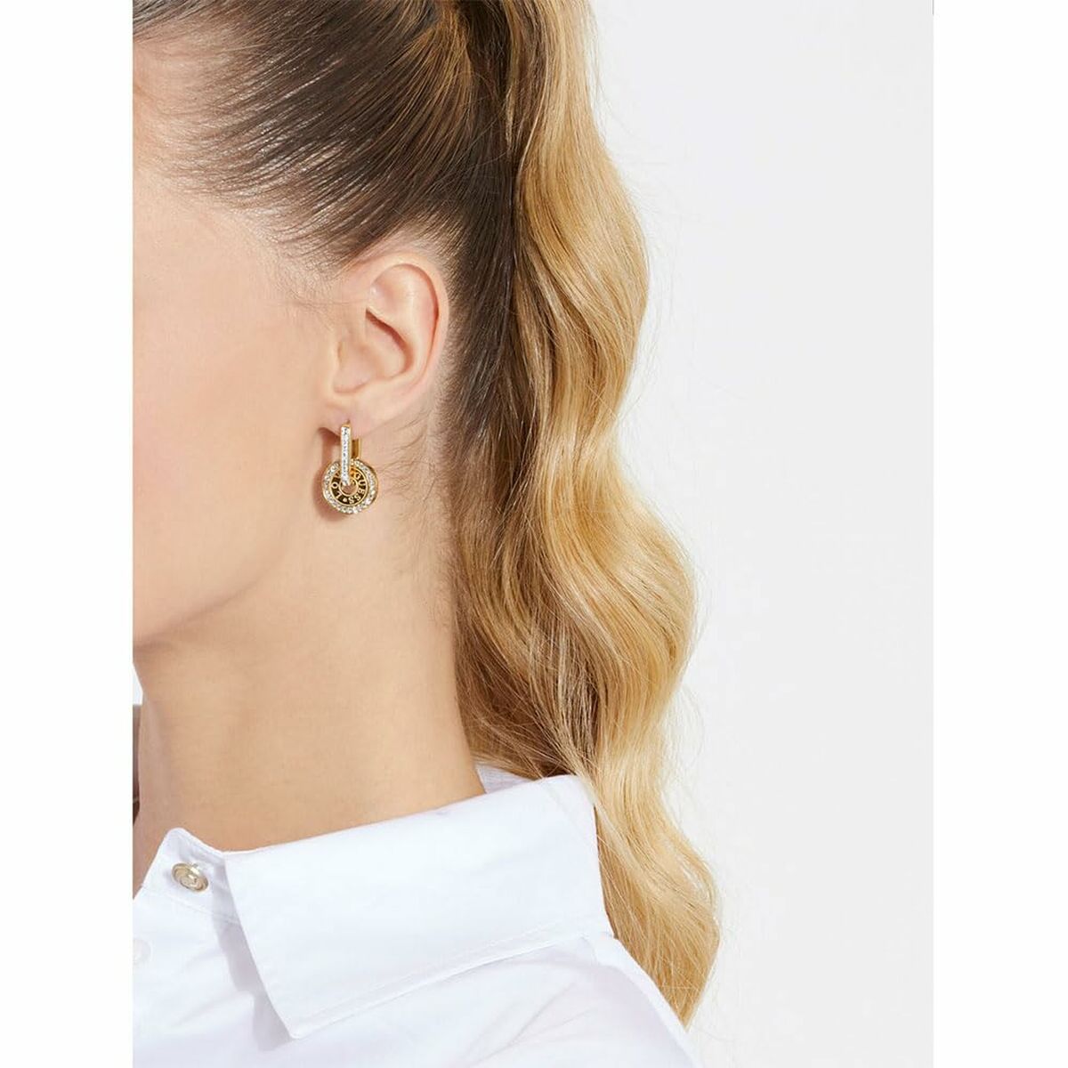 Ladies' Earrings Guess JUBE04075JWYGT-U 1 cm