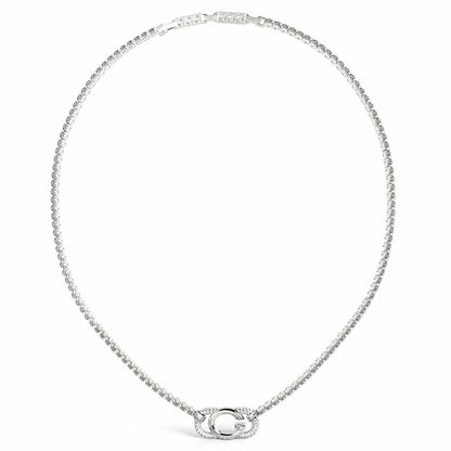 Ladies' Pendant Guess JUBN04506JWRHT-U 45 cm Silver