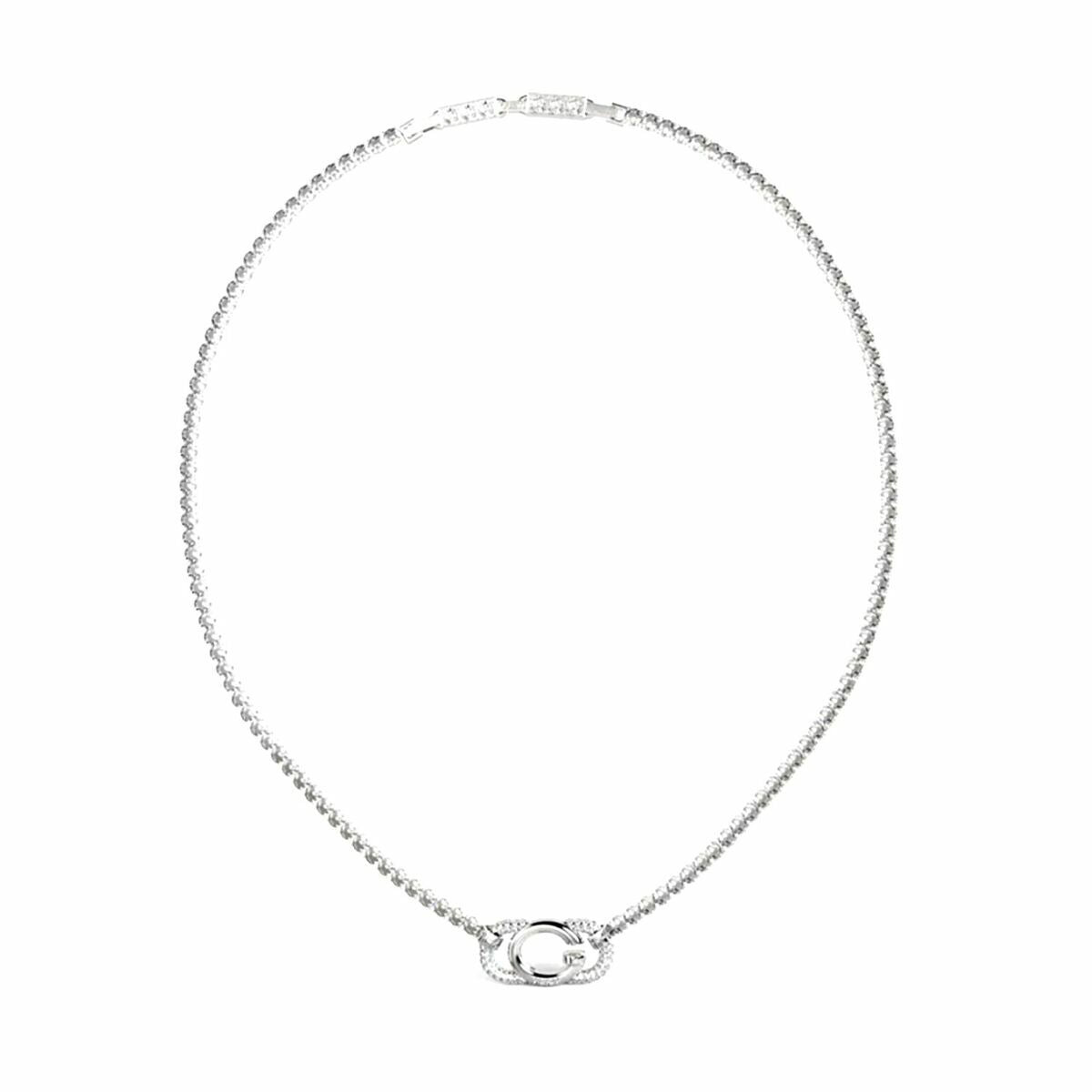 Ladies' Pendant Guess JUBN04506JWRHT-U 45 cm Silver