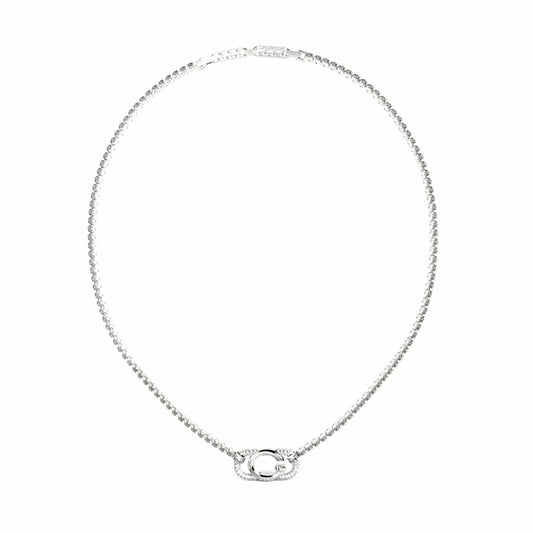 Ladies' Pendant Guess JUBN04506JWRHT-U 45 cm Silver