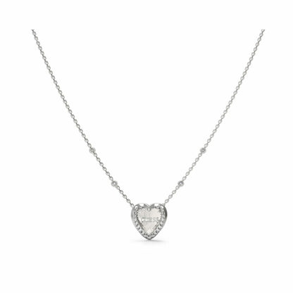 Ladies' Pendant Guess JUBN04606JWRHT-U 45 cm Silver