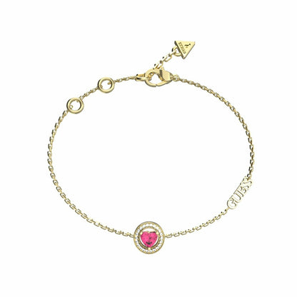 Ladies' Bracelet Guess JUBB04668JWYGFCS 25 cm